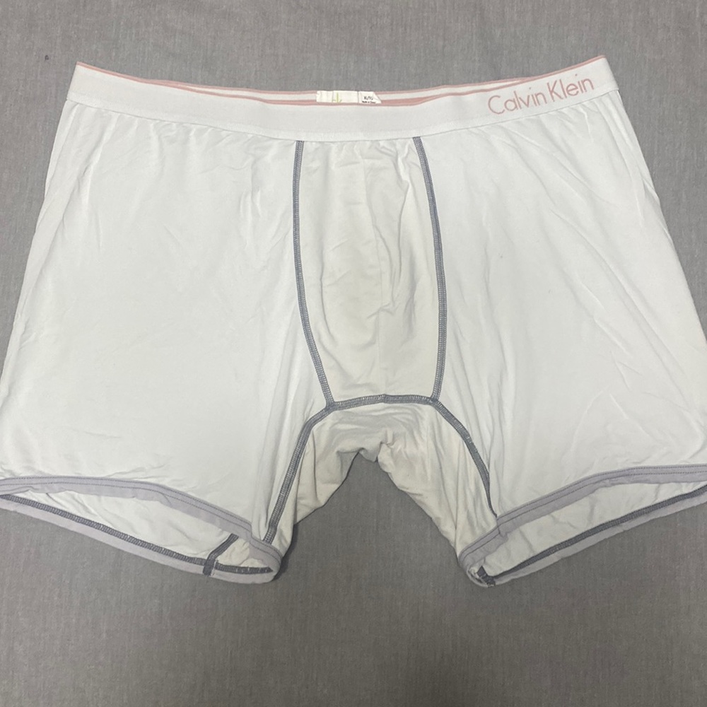 CK One boxer brief. Pale grey. XL